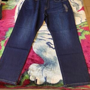 GAP Men's Dark Indigo Straight Jeans